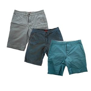 Merona Blue Gray 9” Shorts Pack
